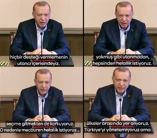 İYİ Parti'den Erdoğan'a Altyazılı #HelalEtmiyorum Paylaşımı