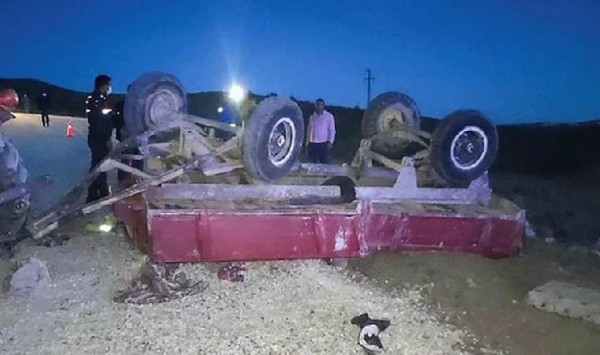 Ankara'da Römork Devrildi: 3'ü Çocuk 4 Kişi Öldü, 18 Kişi Yaralandı