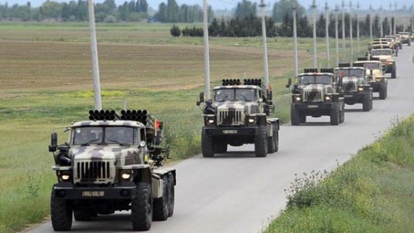 Azerbaycan Ordusu Tatbikata Başladı