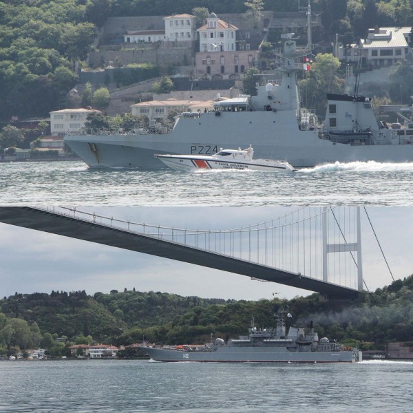 İngiliz ve Rus Savaş Gemileri 1 Saat Arayla Boğaz'dan Geçti