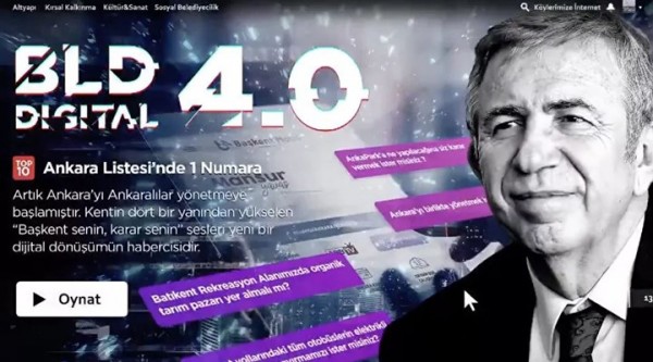 Mansur Yavaş Sözü Ankaralılara Bıraktı: BLD 4.0