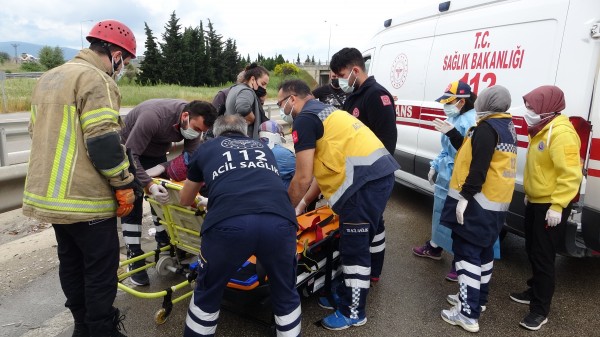 Bursa’da Sağanak Yağış Kazaya Neden Oldu: 7 Yaralı