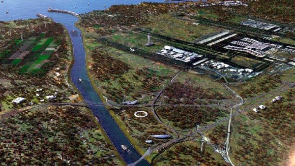 Kanal İstanbul'un Birebir Ölçekli Görseli Paylaşıldı