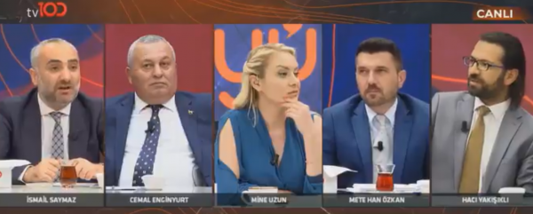 TV 100'de ''AK Türkçe'' Tartışması 