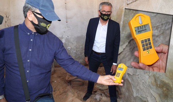 Gaziemir'de Normal Değerin 7 Bin 291 Katı Radyasyon Tespit Edildi