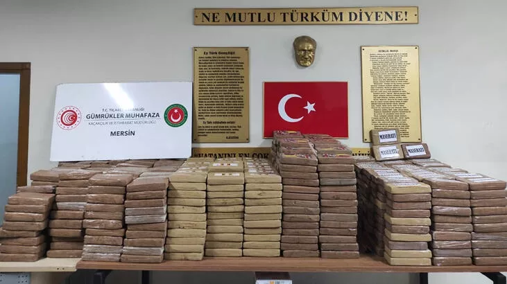 Mersin Limanı'nda 1 Ton Kokain Ele Geçirildi