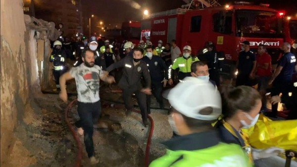 Konya'da Yangın: 3 Çocuk Yaşamını Yitirdi