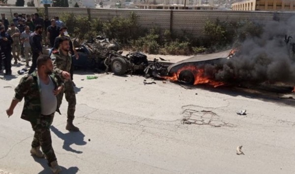 Afrin'de Bombalı Araçla Saldırı