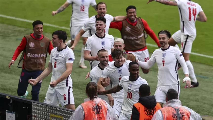 EURO 2020 Son 16'sında İngilizler Almanları Devirdi