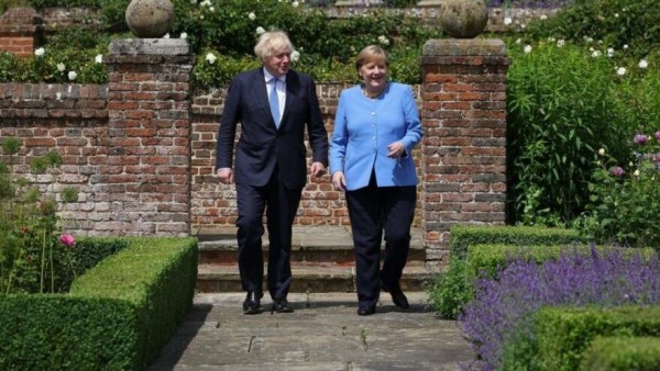 Eylül'de Görevi Sona Erecek Olan Merkel İngiltere'ye Veda Ziyareti Yaptı