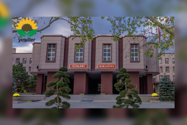 İçişleri Bakanlığı: Yeşiller Partisi’nin Kuruluş Sürecini Bekletiyoruz