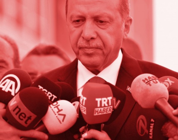 Erdoğan İkinci Kez 'Basın Özgürlüğü Düşmanları' Listesinde