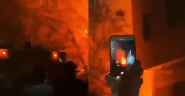 İran'ın Başkenti Tahran'da Bir Patlama Meydana Geldi