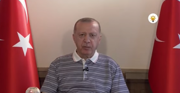 Ecevit'i Kınayan Erdoğan Bayram Kutlaması Konuşmasında Uyuyakaldı