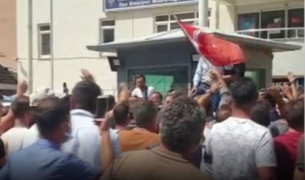 Gümüşhane'de ''Katil Polis İstemiyoruz'' Protestosu