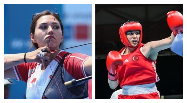 Milli Okçu Yasemin ve Milli Boksör Busenaz'dan İyi Haber