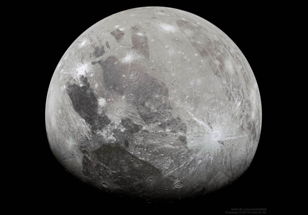 Jüpiter'in Uydusu Ganymede'de Su Buharı Keşfedildi