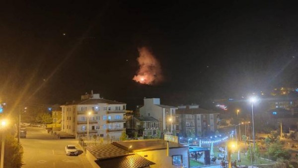 Manisa Soma'da da Yangın Çıkarıldı