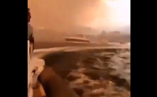 Çökertme Teknelerle Tahliye Ediliyor