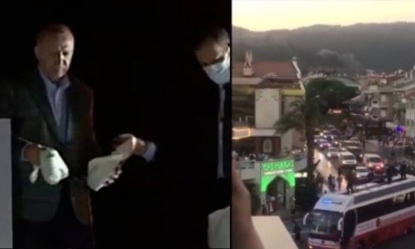 Erdoğan'ın Çay Fırlatma Şovunda Tehdit ve Zorlama