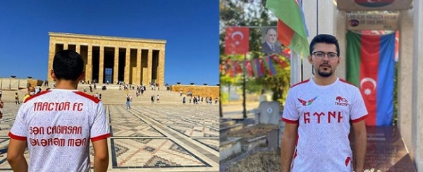 Güney Azerbaycan Türkü Hemzezade, Antalya'dan Karabağ'a Pedal Çeviriyor