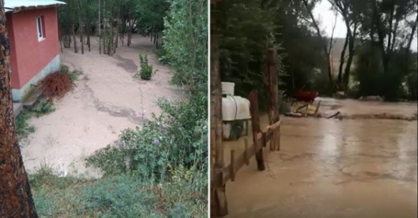 Kayseri'de Dört Mahalleyi Sel Bastı: Kümes Hayvanları Telef Oldu