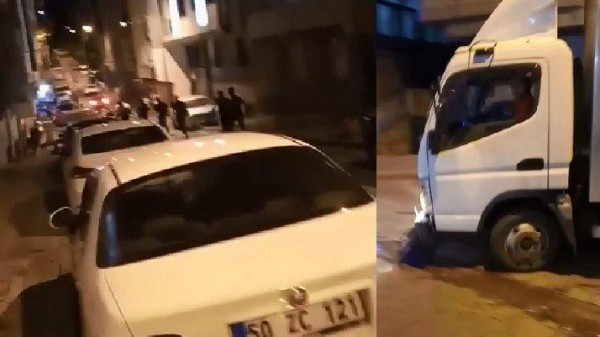 Kaçak Göçmenleri Sokağa Bırakıp Kaçan Kamyon Sürücüsü Yakalandı