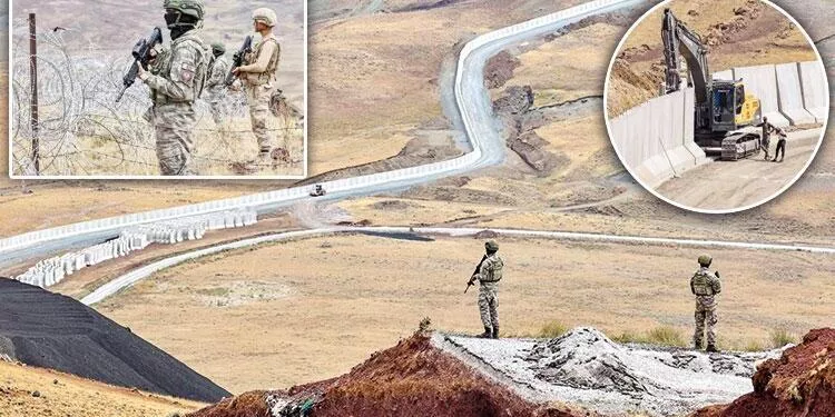 Doğu ve Güneydoğu Sınırlarına 1040 Kilometre Duvar Örüldü