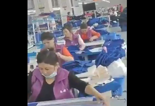 Çin Doğu Türkistan'da Uygur Kadınlarını Zorla ve Bedava Çalıştırıyor