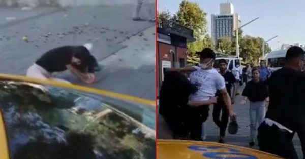 Taksim'de Kadına Vuran Zabıtanın Görevine Son Verildi