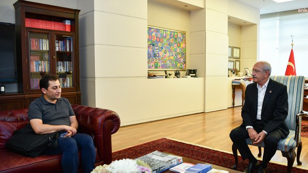 Kemal Kılıçdaroğlu Rabia Naz'ın Babası Şaban Vatan'la Görüştü