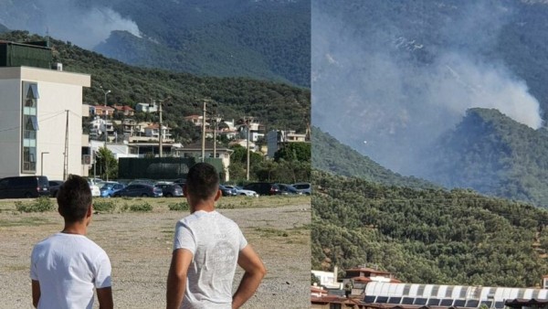 Kazdağları'nda Orman Yangını