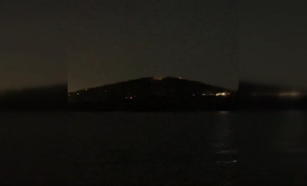 Heybeliada'da Gece Saatlerinde Orman Yangını Çıktı