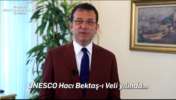 İmamoğlu: Tüm Canları Hacı Bektaş Veli Festivali'ne Davet Ediyorum