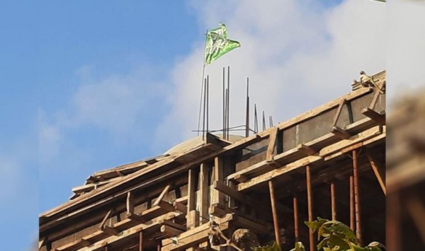 Zonguldak’ta Cami İnşaatına Hilafet Bayrağı Asıldı
