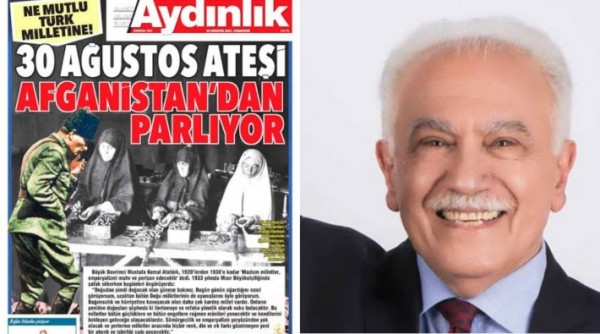 Perinçek ve Ekibi 30 Ağustos Zafer Bayramı'nı Taliban'a İthaf Etti