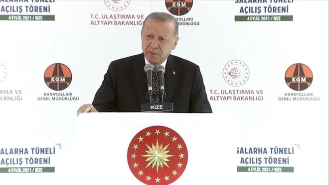 Erdoğan Yine Rize'de Muhalefeti Hedef Gösterdi