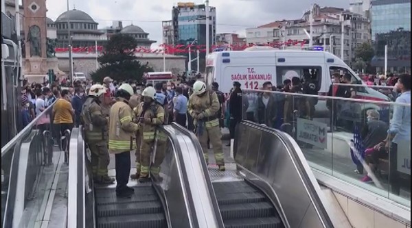 Taksim'de İntihar Girişimi Nedeniyle Metro Seferleri Durduruldu