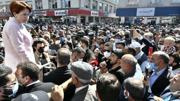 Akşener: Erdoğan ve HDP Adayının Karşısında Tek Adayla Gidilmeli