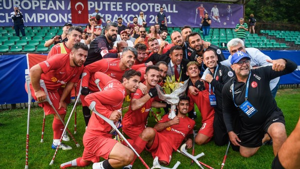 Ampute Futbol Milli Takımımız Avrupa Şampiyonu!
