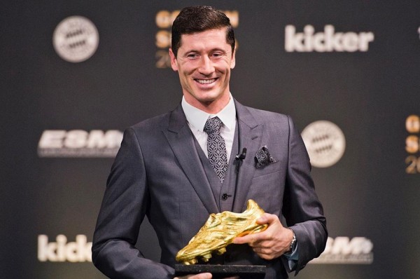 Robert Lewandowski, Altın Ayakkabı Ödülünün Sahibi Oldu