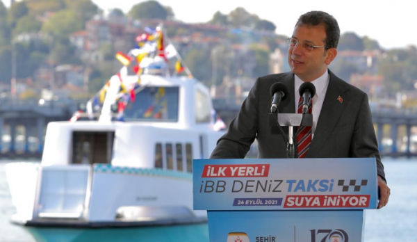 İBB Tümü Haliç Tersanesi Üretimi Deniz Taksilerini Suya İndirdi