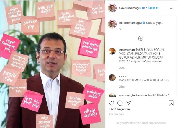 Ekrem İmamoğlu'dan