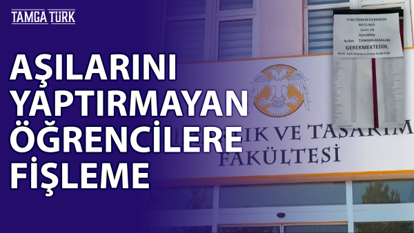 Selçuk Üniversitesi Aşılarını Yaptırmayan Öğrencileri Fişledi