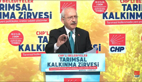 Kılıçdaroğlu CHP'li Belediyeler Tarımsal Kalkınma Zirvesi'nde Konuştu