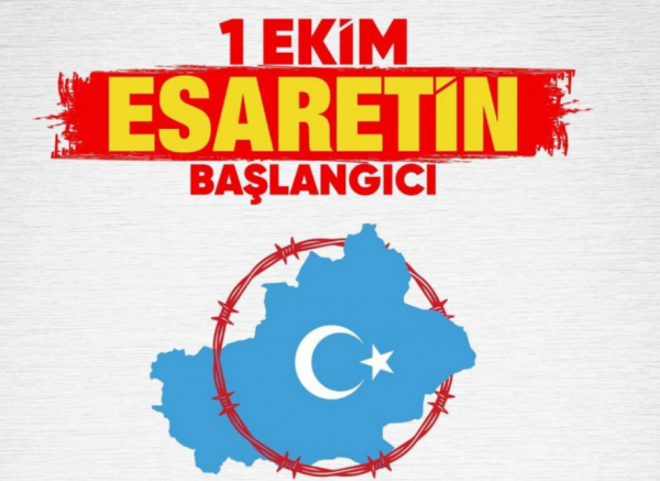 Çin'in Doğu Türkistan'ı İşgali 5 İlde Protesto Edildi