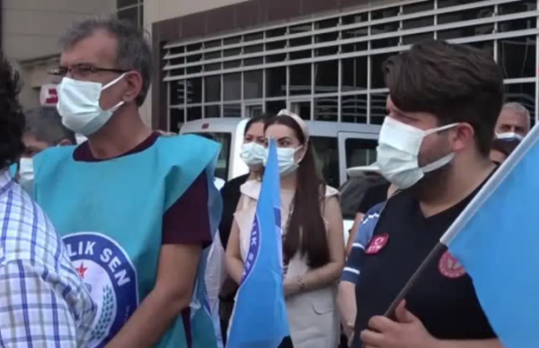 Filyasyon Ekibine Şiddete Karşı Protesto: Dayak Atana Dayak