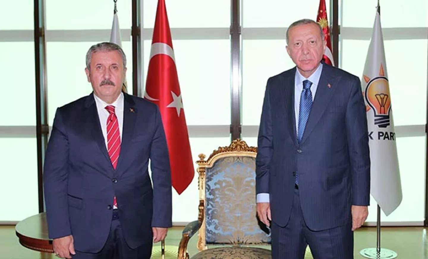 Destici ve Erdoğan Arasında Büyük Zirve