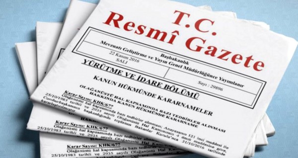 Resmi Gazete'de Yayımlandı: Erdoğan'dan Yeni Atamalar