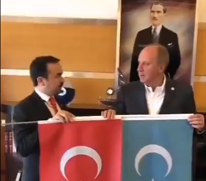 Sahte Cumhurbaşkanı, İnce'yi de Kandırmış